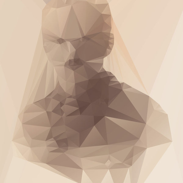 Lost Polygonal Portraits Art