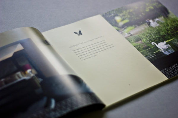 Wedding Brochure Design - Syon Park